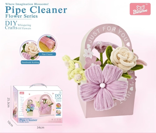 Creative DIY Flower Bouquet Craft Kit for Kids