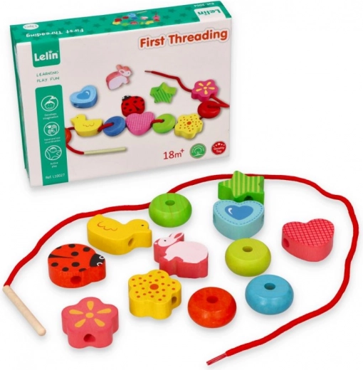 Мъниста за нанизване за малки деца