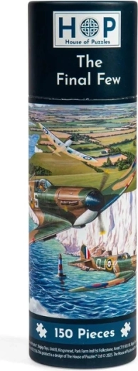 House of Puzzles Warplanes puzzle, 150 mini pieces