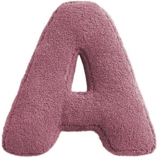 Mealini plush letter A, pink - 1 piece