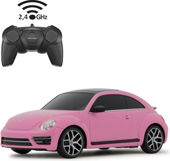 Jamara Volkswagen Beetle RC кола 1:24 розова 2,4 GHz
