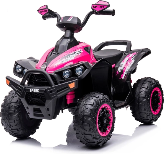 Chipolino електрическо четириколесно ATV Speed розово