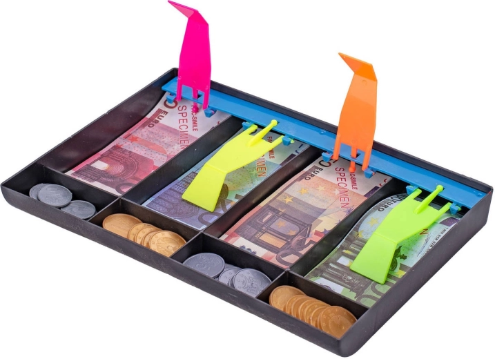 Clear cash drawer
