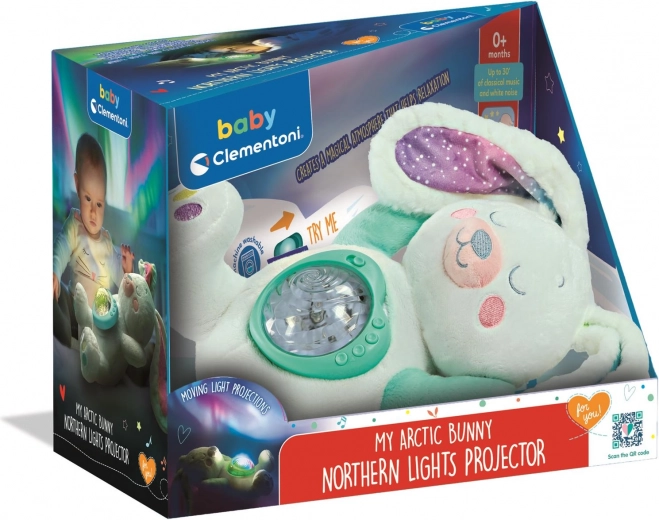 Clementoni Baby плюшен проектор зайче
