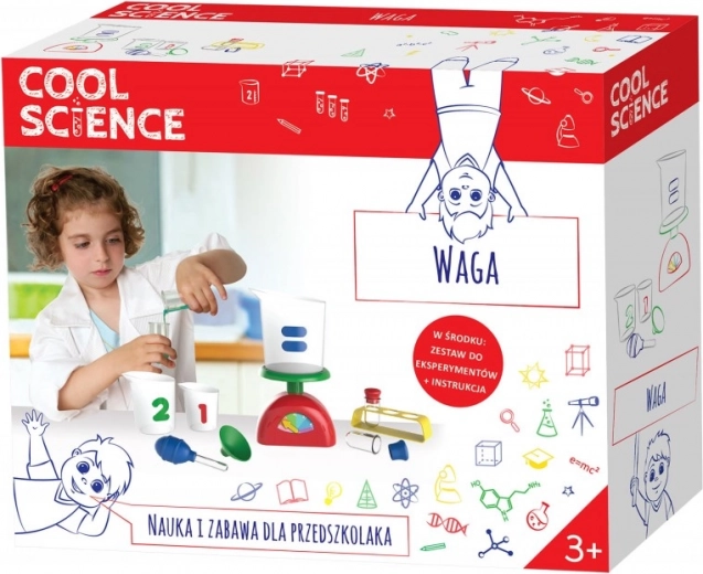 Cool Science educational set with scale for kids