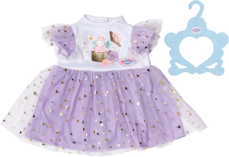 Tulle skirt with gold stars