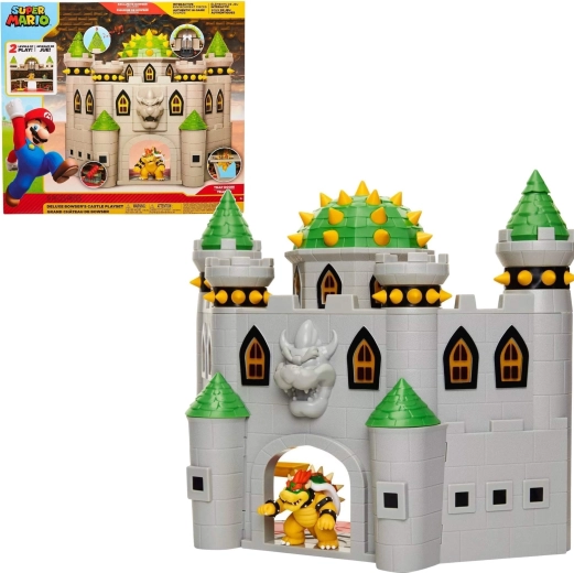 Super Mario – комплект игрален сет „Замъкът на Баузър“ от Jakks Pacific