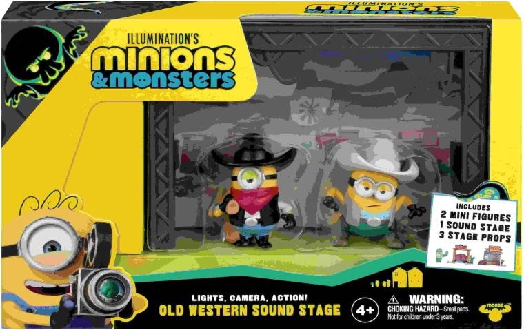 Миньоните 3 мини фигурки 2-pack (асорт.) - 1 бр.