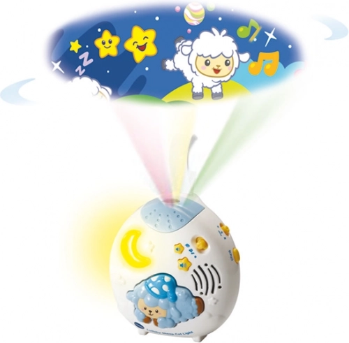 Soothing projection on the ceiling and walls
