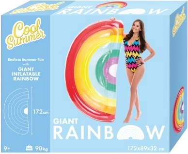 Rainbow Inflatable Mattress TM Toys
