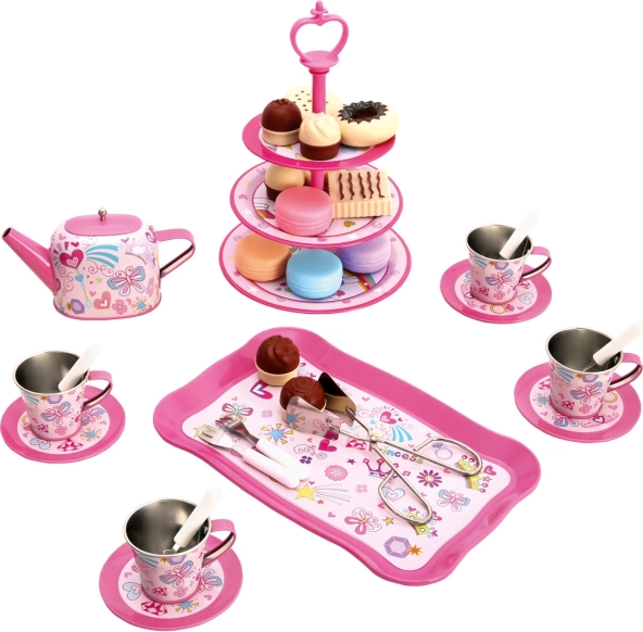 Children's Tea Set with Dessert Stand Bino