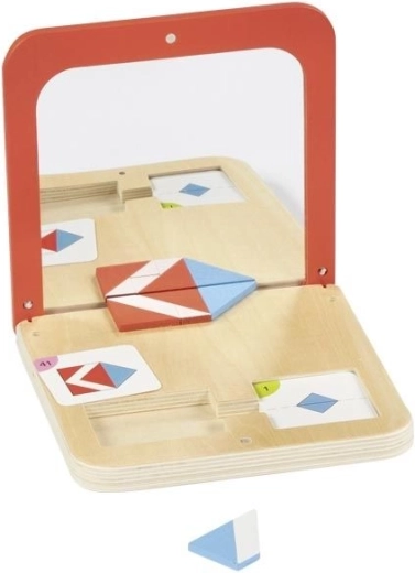 Symmetry Puzzle Mirror Magic – Wooden Educational Game