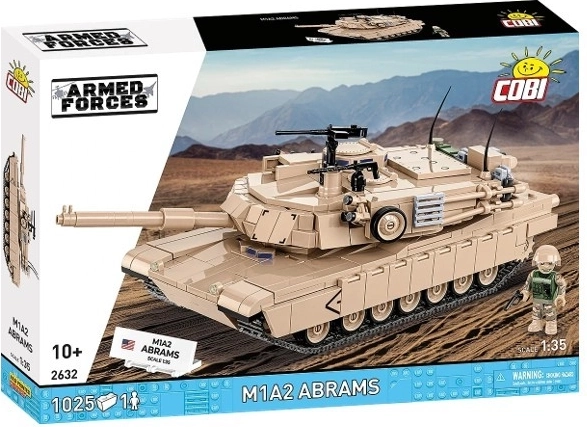 Конструктор танк M1A2 Abrams 1:35 – 1025 части