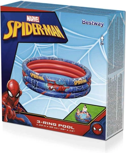 Three inflatable rings