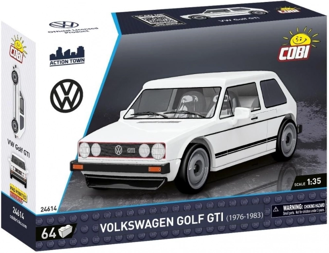 Конструктор COBI VOLKSWAGEN Golf GTI 1:35