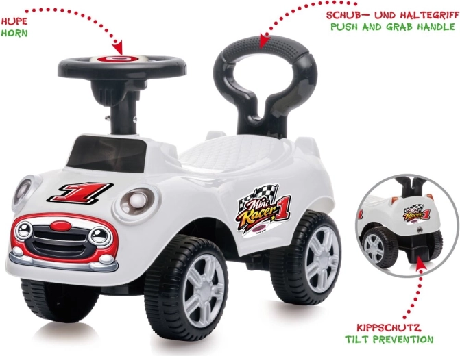 JAMARA Mini Racer ride-on and walker 2-in-1 white