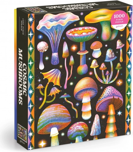 Galison Cosmic Mushrooms Puzzle, 1000 Pieces