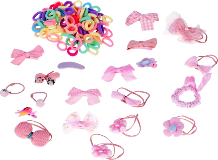 Rich set of hair accessories