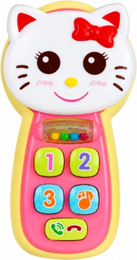Rattling roller with beads for sensory stimulation