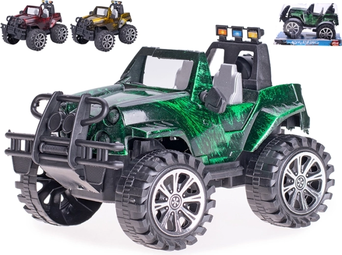 Friction-Powered Off-Road Car 17 cm