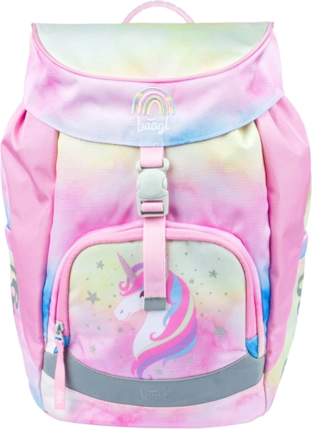 Училищна раница Baagl Airy Rainbow Unicorn