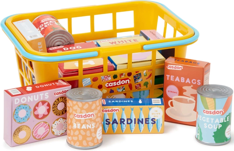 Plenty of realistic play food