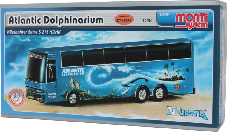 Конструктор на автобус Setra Atlantic Dolphinarium Monti System 50