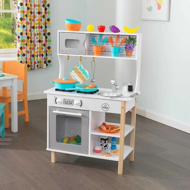 KidKraft дървена детска кухня с аксесоари (38 бр.)