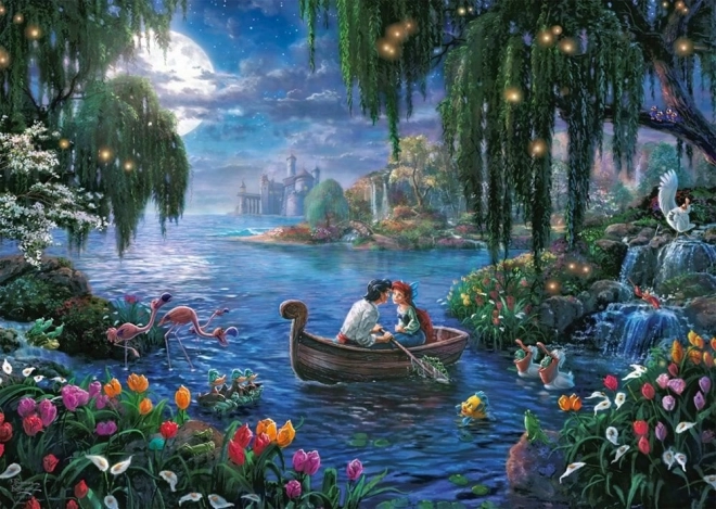 Puzzle The Little Mermaid and Prince ERIC 1000 pieces – SCHMIDT