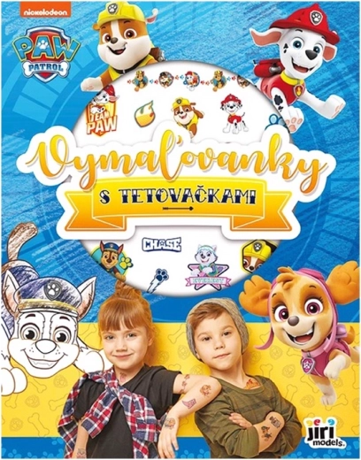 Оцветяванки Пес патрул с детски татуировки - 1 брой