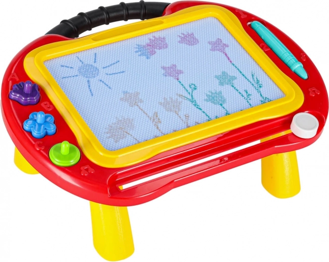 2в1: стабилна масичка и преносима дъска