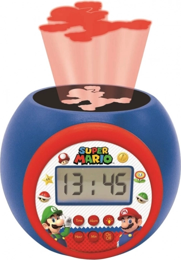 Super Mario Kids' Alarm Clock with Projector