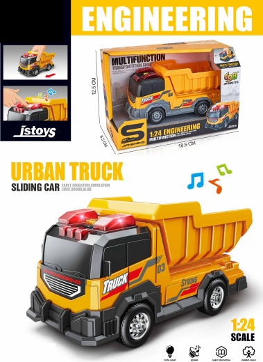 Dump truck with effects 15 cm