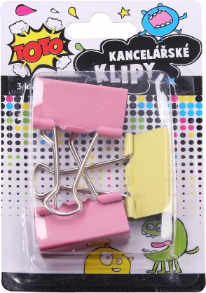 Office clips 41 mm, set of 3 pcs