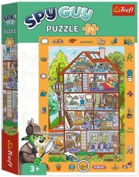 Spy Guy search-and-find puzzle: At Home, 24 pieces
