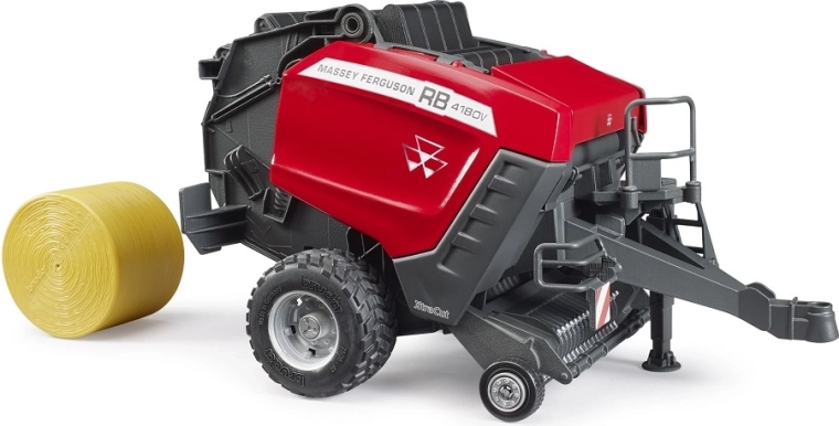 Bruder преса за кръгли бали Massey Ferguson