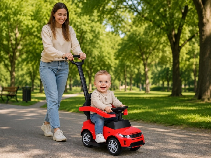 2-in-1 ride-on and push car for different stages of development