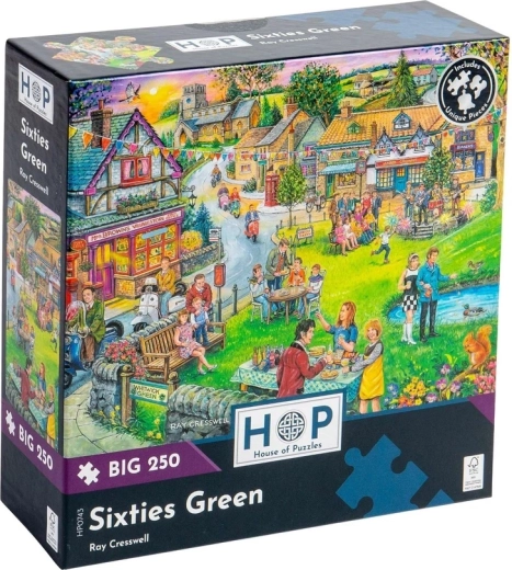 A colorful scene full of detail
