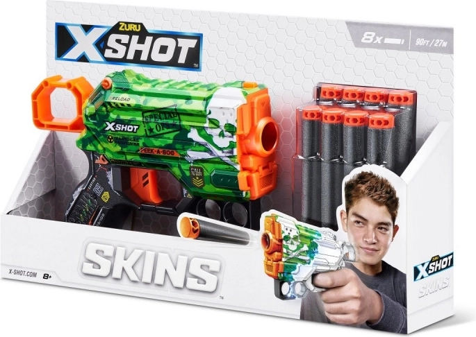 ZURU X-Shot Skins Menace пянен бластер 27 м