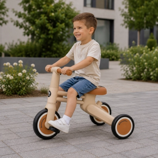 Quiet rubber wheels for riding indoors and outdoors