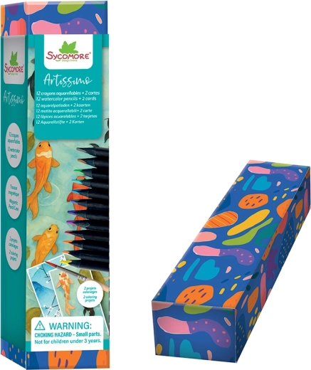 Artissimo watercolor pencils 12 pcs