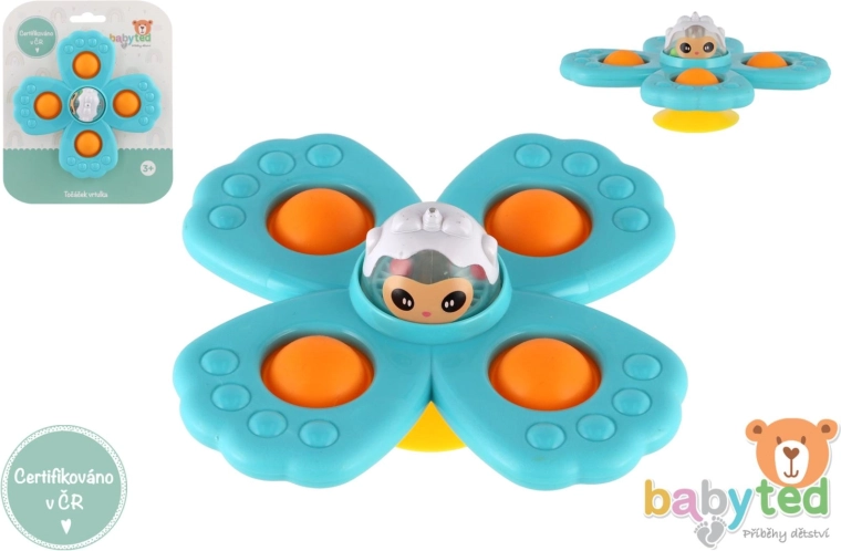 Babyted въртяща се перка за деца 11 × 5 см