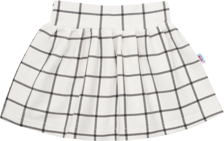 Comfortable circle skirt with elastic waistband