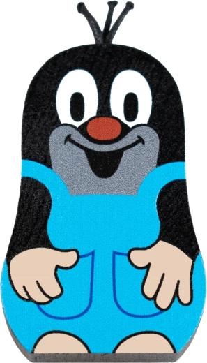 Detoa wooden magnet The Little Mole and the Pants - 1 piece