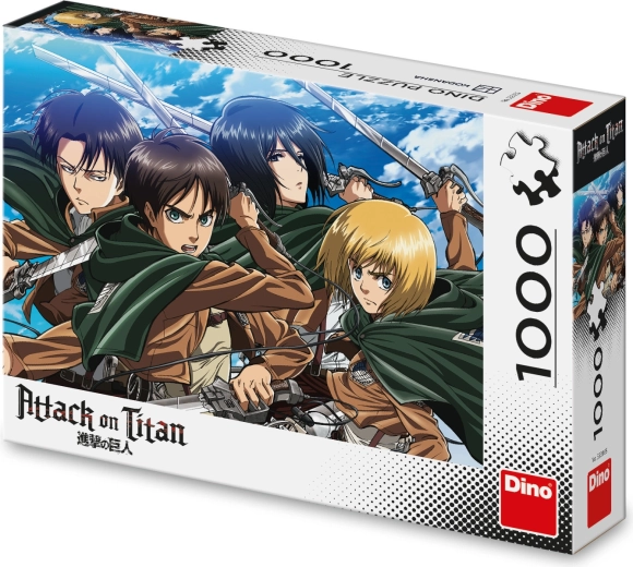 Пъзел аниме: Attack on Titan (1000 части)