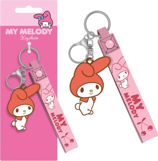 My Melody duo keychain
