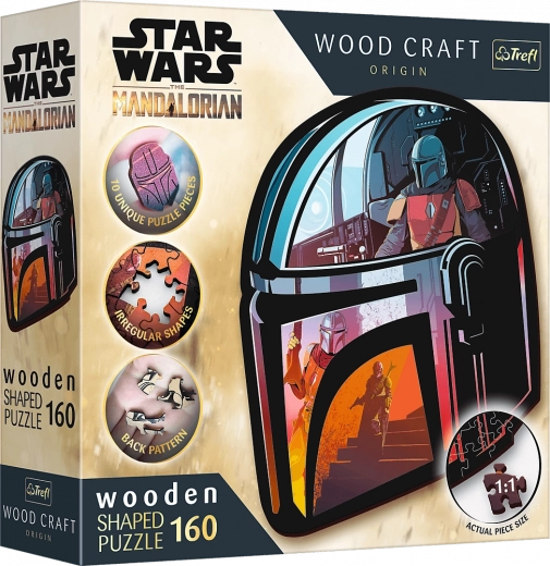 Дървен пъзел STAR WARS THE MANDALORIAN – 160 части