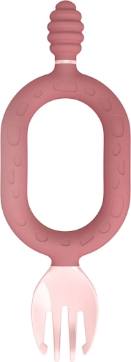 Two-handed grip for easier first feeding