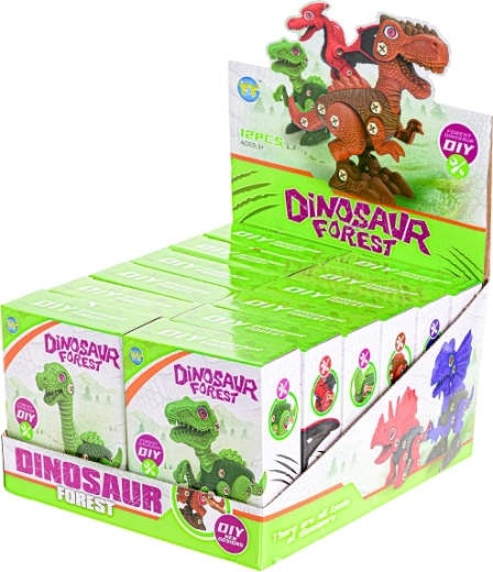 Multiple dinosaur types