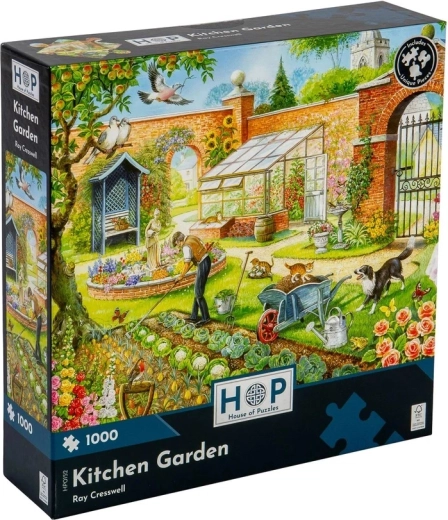 House of Puzzles Gardening Puzzle 1000 Pieces
